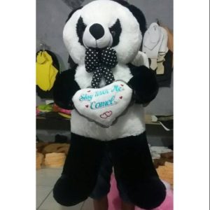 Boneka Panda Jumbo 1 Meter – Ukir Nama / Plus Foto