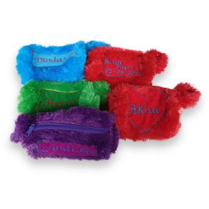 Dompet Bulu Rasfur Ukir Nama – Souvenir Murah Meriah